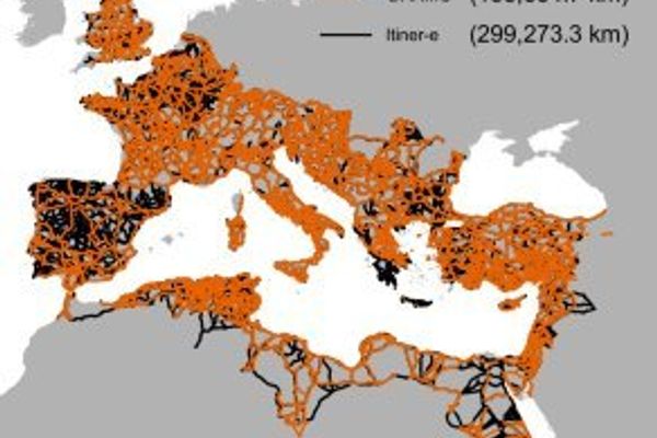 Itiner-e: Mapping the Roman Empire's Vast Road Network with Unprecedented Precision