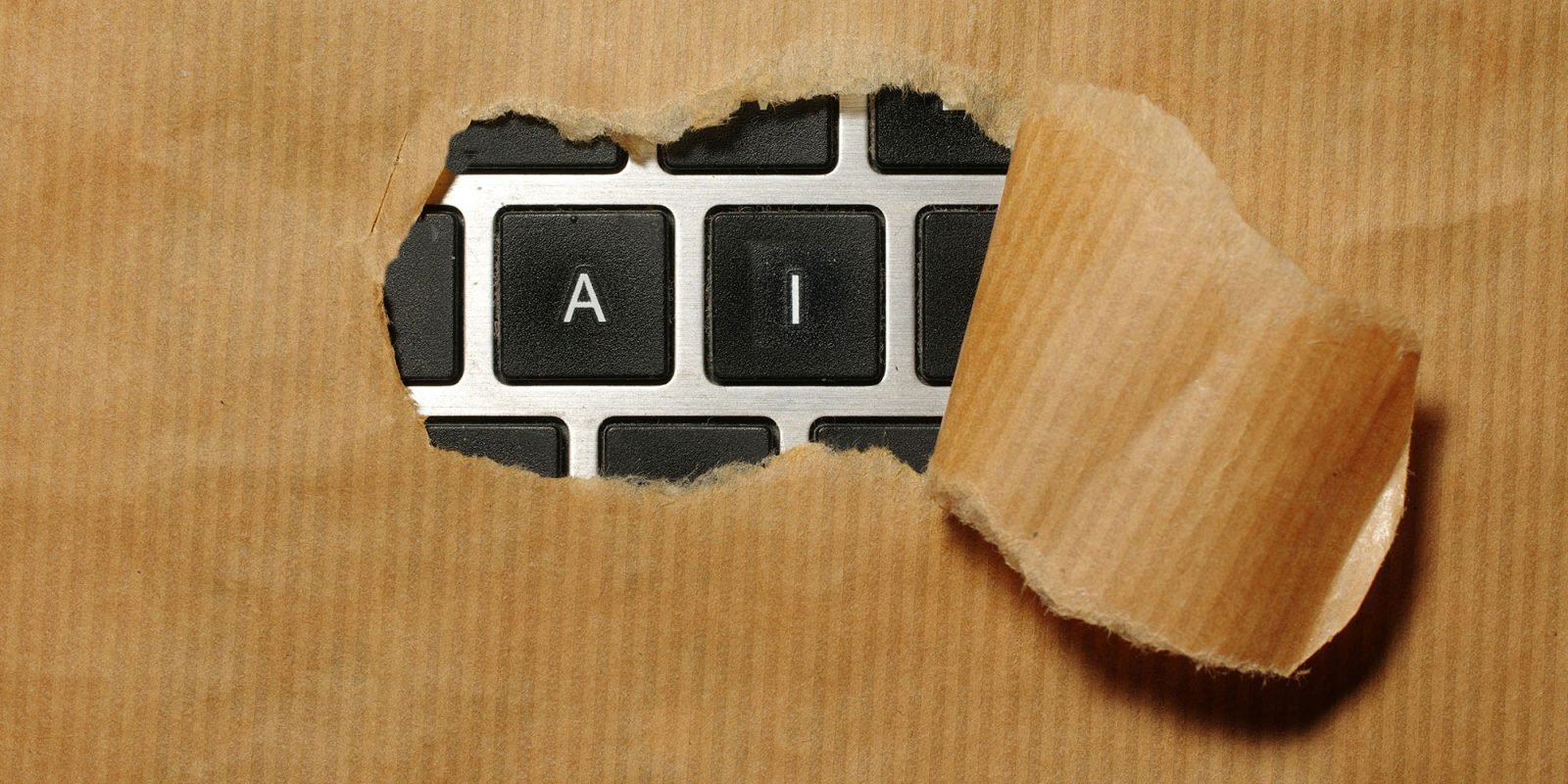 It's not just Apple – WhatsApp has to allow competing AIs too | The image shows the letters AI poking out through a brown paper cover