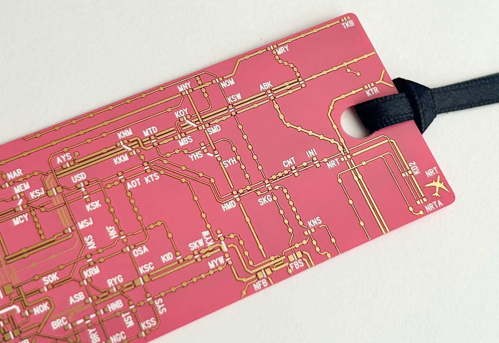 PCB-a-like bookmark designs