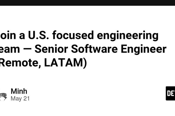 Remote LATAM Engineers Find U.S‑Focused Projects with Scalable Cloud Stacks