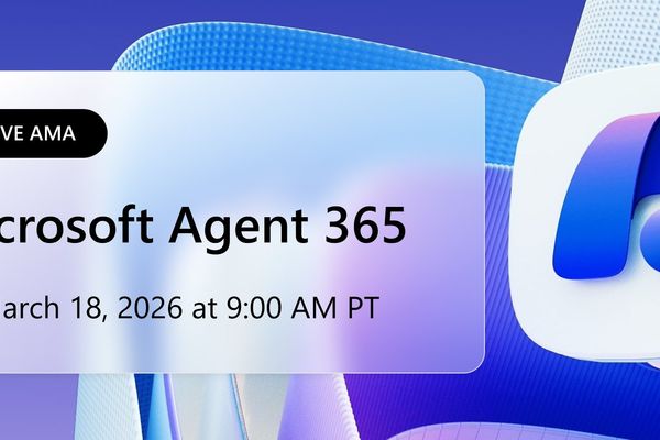 Join the Agent 365 AMA on March 18