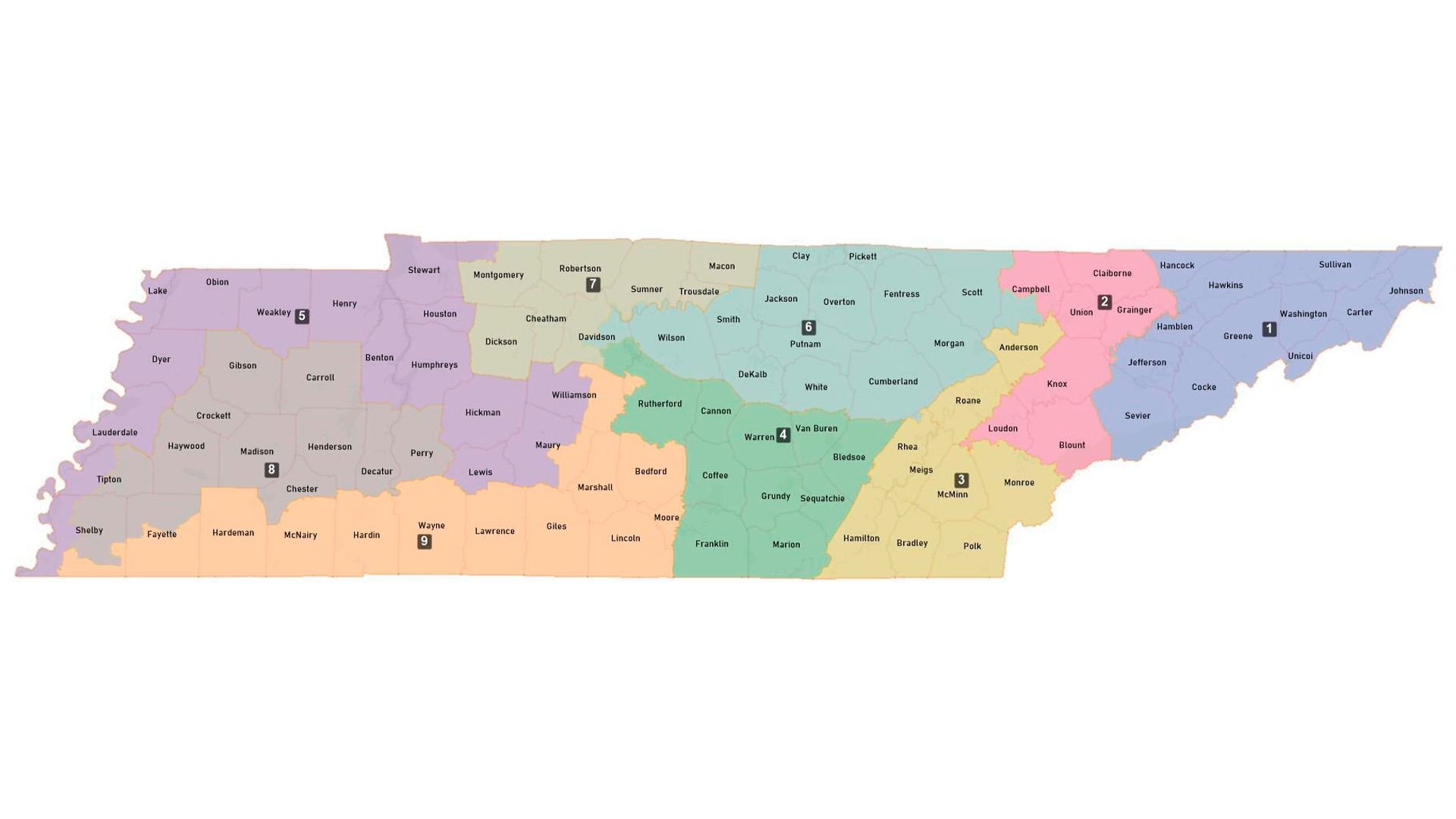 Judge allows Tennessee map favoring Republicans to move ahead - Axios Nashville