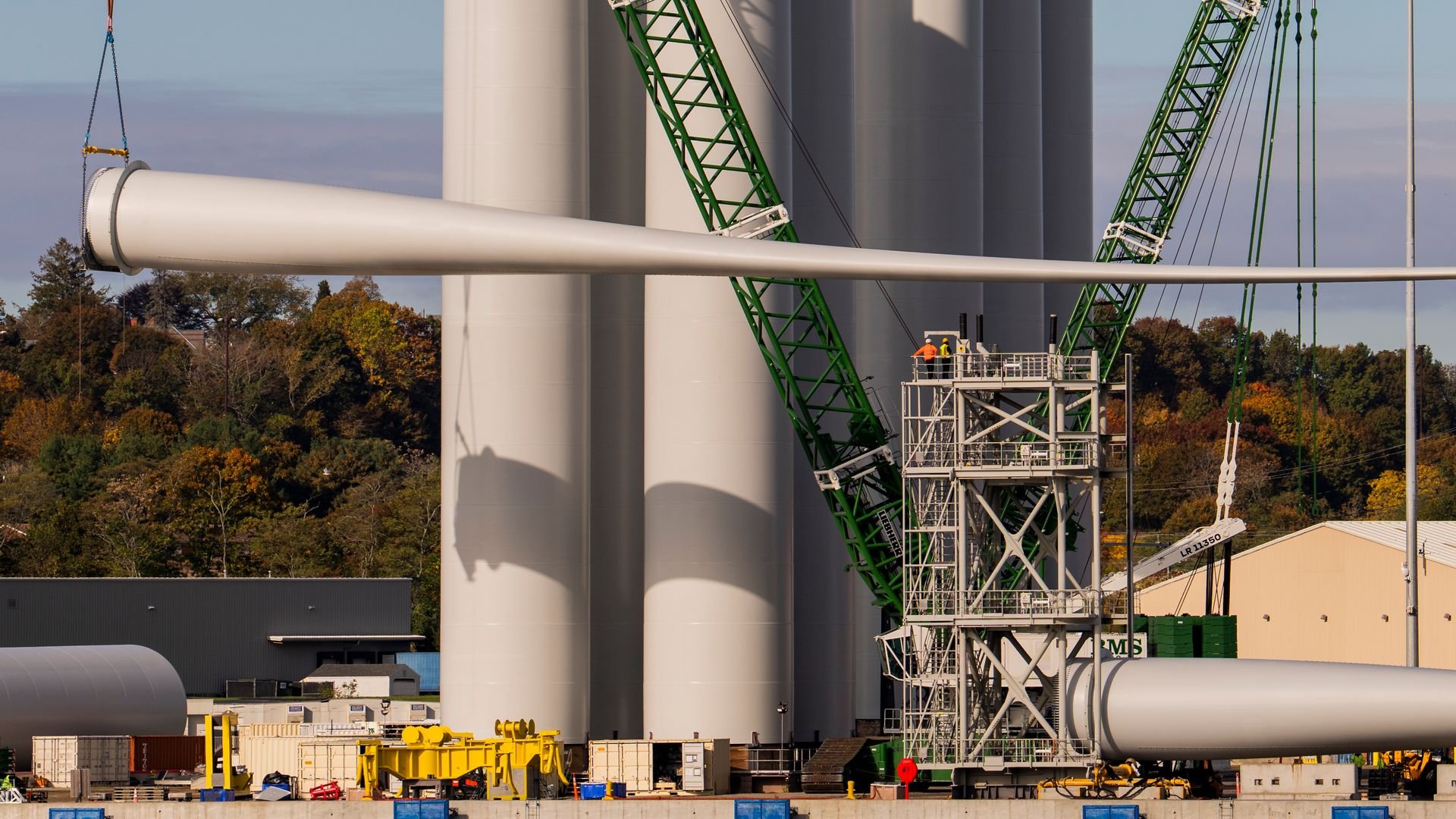 Revolution Wind project construction