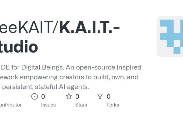 K.A.I.T. Studio Debuts as World's First IDE for Persistent Digital Beings, Challenging AI's 'Disposable' Era