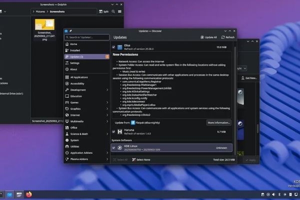 KDE Linux Prunes Its Insecure & Unused Software