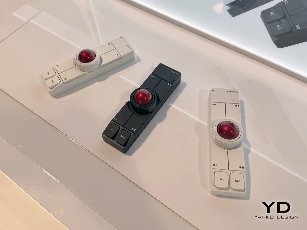 Keychron’s Nape Pro turns your mechanical keyboard into a laptop‑style trackball rig: Hands-on at CES 2026 - Yanko Design
