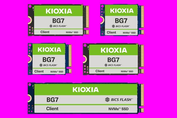 Kioxia Launches BG7 DRAM-Less NVMe SSD Series with BiCS FLASH Gen8 Technology
