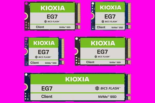 Kioxia EG7 M.2 SSD Line Launched: QLC Technology Enters Mainstream Client Storage