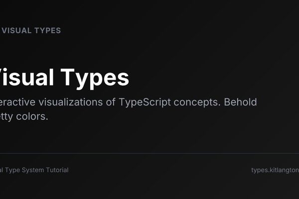 Kit Langton’s ‘Types’: A Visual Language That Treats Types as First-Class Citizens