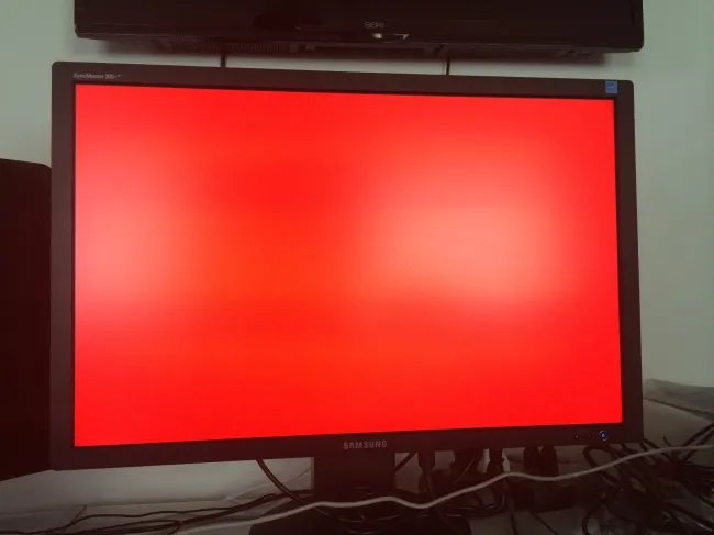 Linux display problem