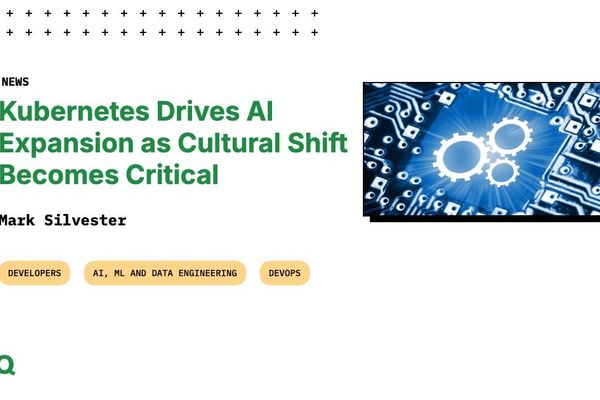 Kubernetes Becomes the Foundation for AI Innovation as Cultural Shifts Emerge as Key Challenge