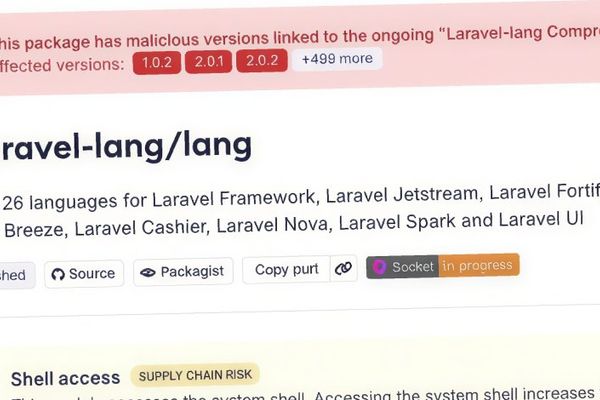 Laravel‑Lang PHP Packages Compromised to Deliver Cross‑Platform Credential Stealer