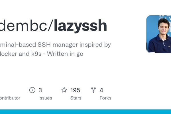 Lazyssh Revolutionizes SSH Management with Terminal-First Efficiency