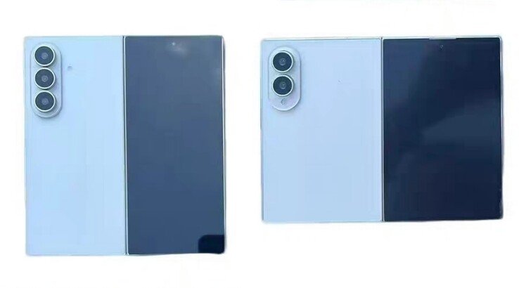 Low-quality replicas of the Fold 8 Ultra (the Fold 7's successor) and the wider Fold 8.