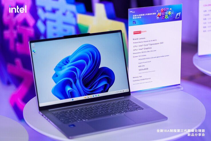 The Lecoo Air 15 Wildcat Lake laptop (machine translated)