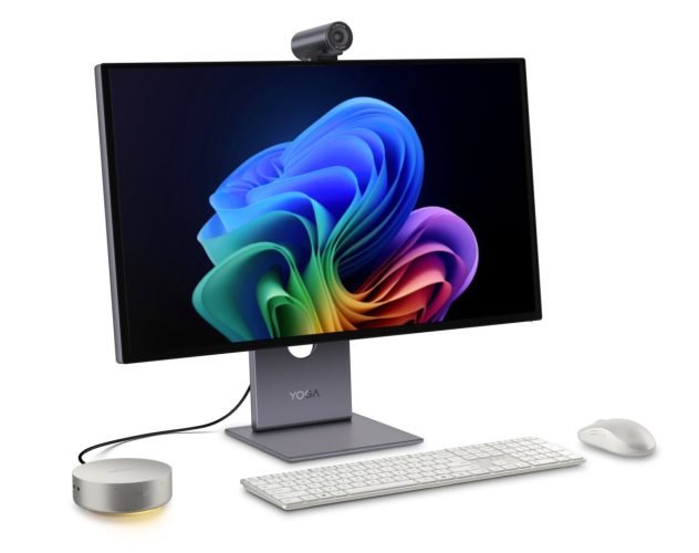 Lenovo Yoga Mini i is a hockey puck-shaped mini PC with Intel Panther Lake inside - Liliputing