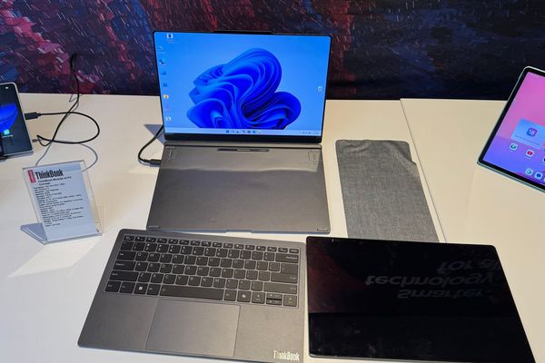 Lenovo's Modular AI PC Concept Challenges Framework with Swappable Screens and Ports