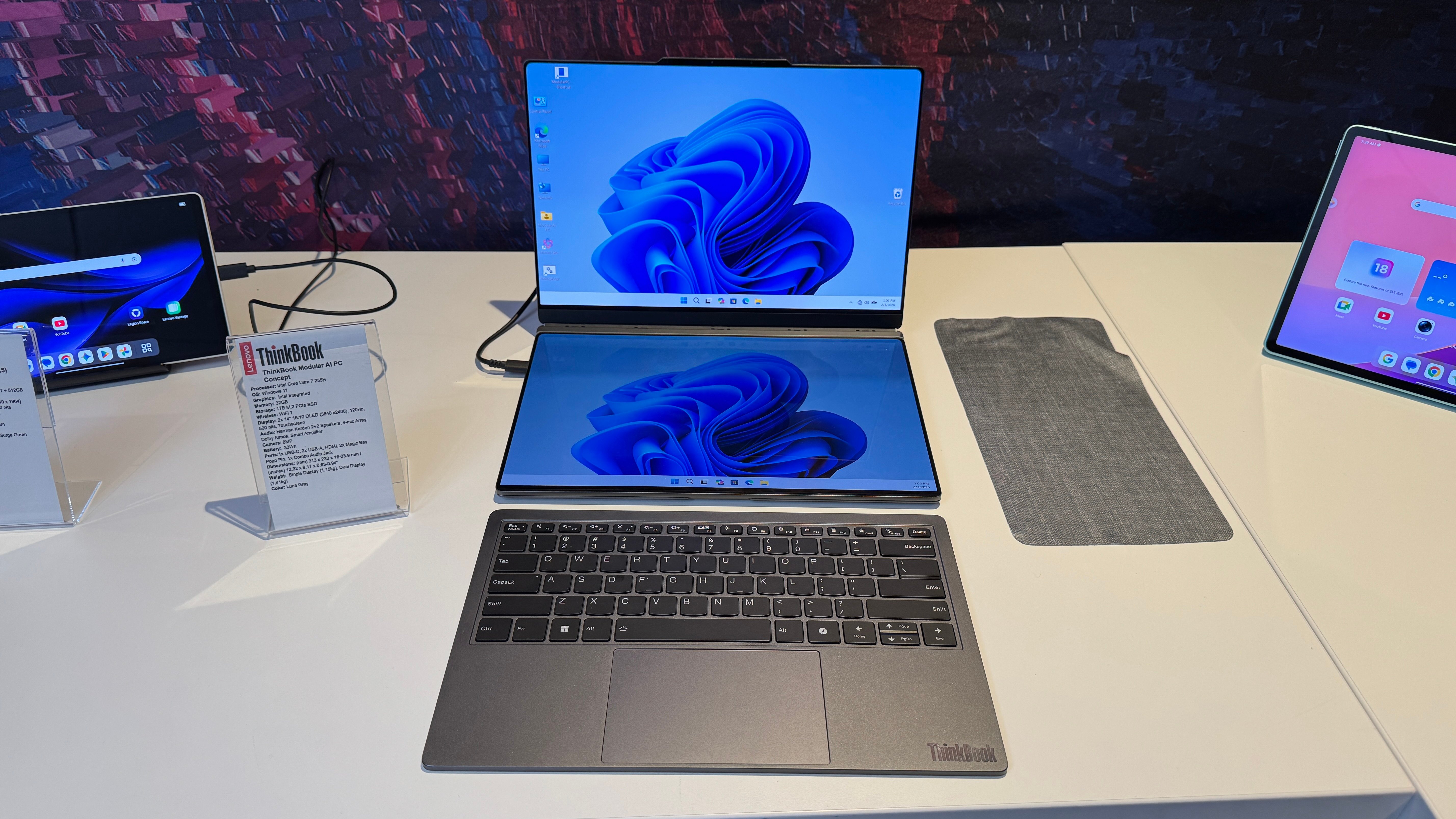 Lenovo ThinkBook Modular AI PC Concept