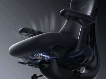 Seat ventilation in the LiberNovo Omni Pro.