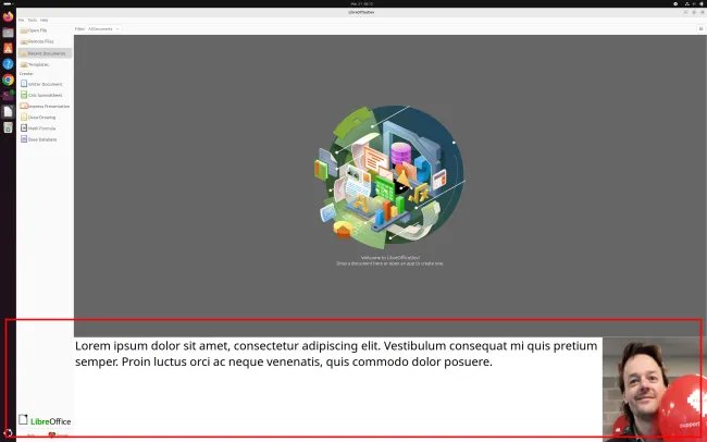 LibreOffice donation banner
