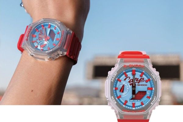 Casio Releases Limited Edition G-Shock GA-2100X Collaboration With Hiroshima Baseball Team