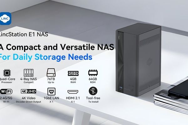 LincStation E1: Budget-Friendly NAS with Dual HDD and SSD Support Now on Kickstarter