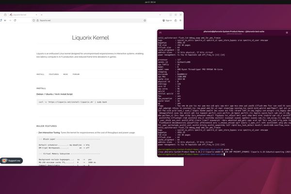 Liquorix Kernel vs Linux 6.18 LTS: Workstation Performance Deep Dive