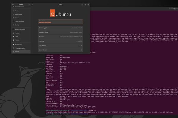 Linux 7.1 Kernel Delivers 13 % Geo‑Mean Performance Gain on AMD Threadripper 9980X Over Three Years