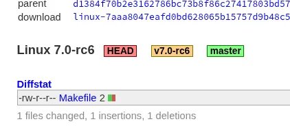 Linux 7.0-rc6 Released With The Fixes Still Coming In Heavy