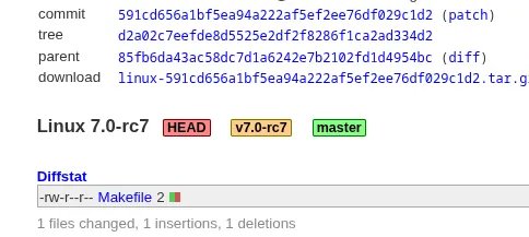 Linux 7.0-rc7 Released With Improved Docs For AI Agents, WiFi Driver Performance Fix