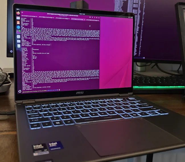 MSI Panther Lake laptop