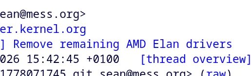 AMD Elan driver removal