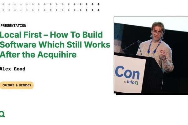 Local First – How To Build Software Which Still Works After the Acquihire