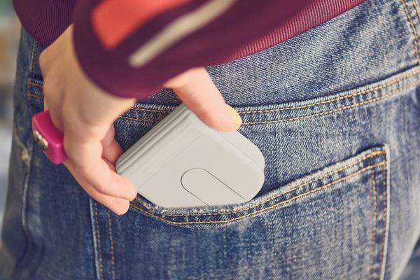 Logitech Mobi Fold Folds in Half for the Pocket, Claims a Month of Battery From a 100-mAh Cell