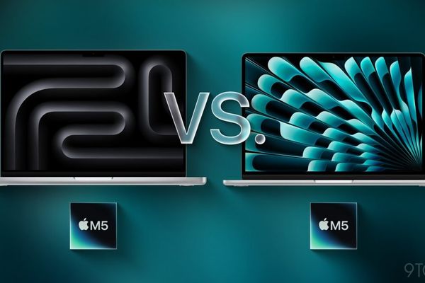 M5 14-inch MacBook Pro vs M5 13-inch MacBook Air: What's the $600 Difference?