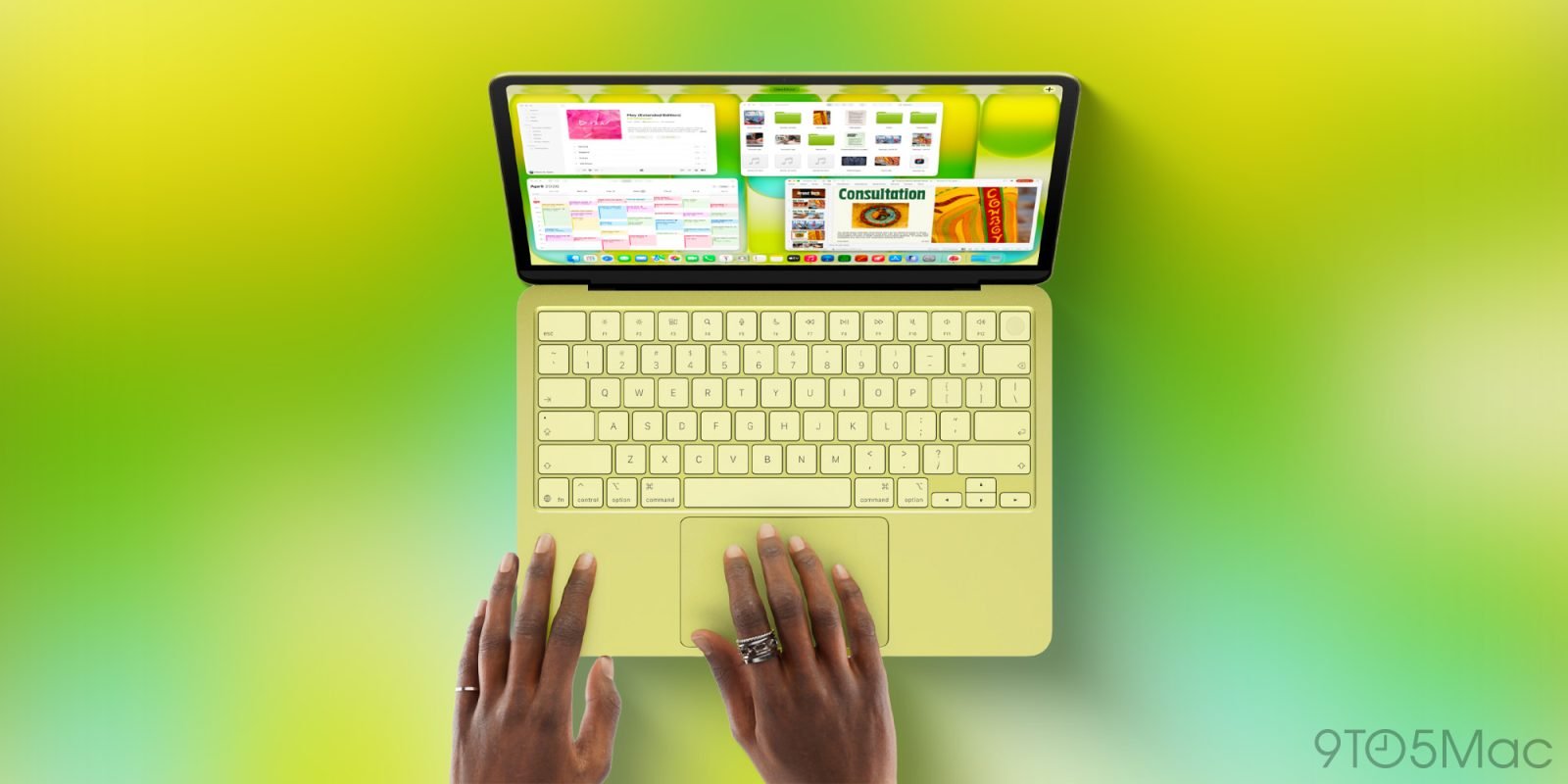Why Apple hasn't gone all-in on keyboard glyphs in the new MacBooks (MacBook Neo keyboard shown)