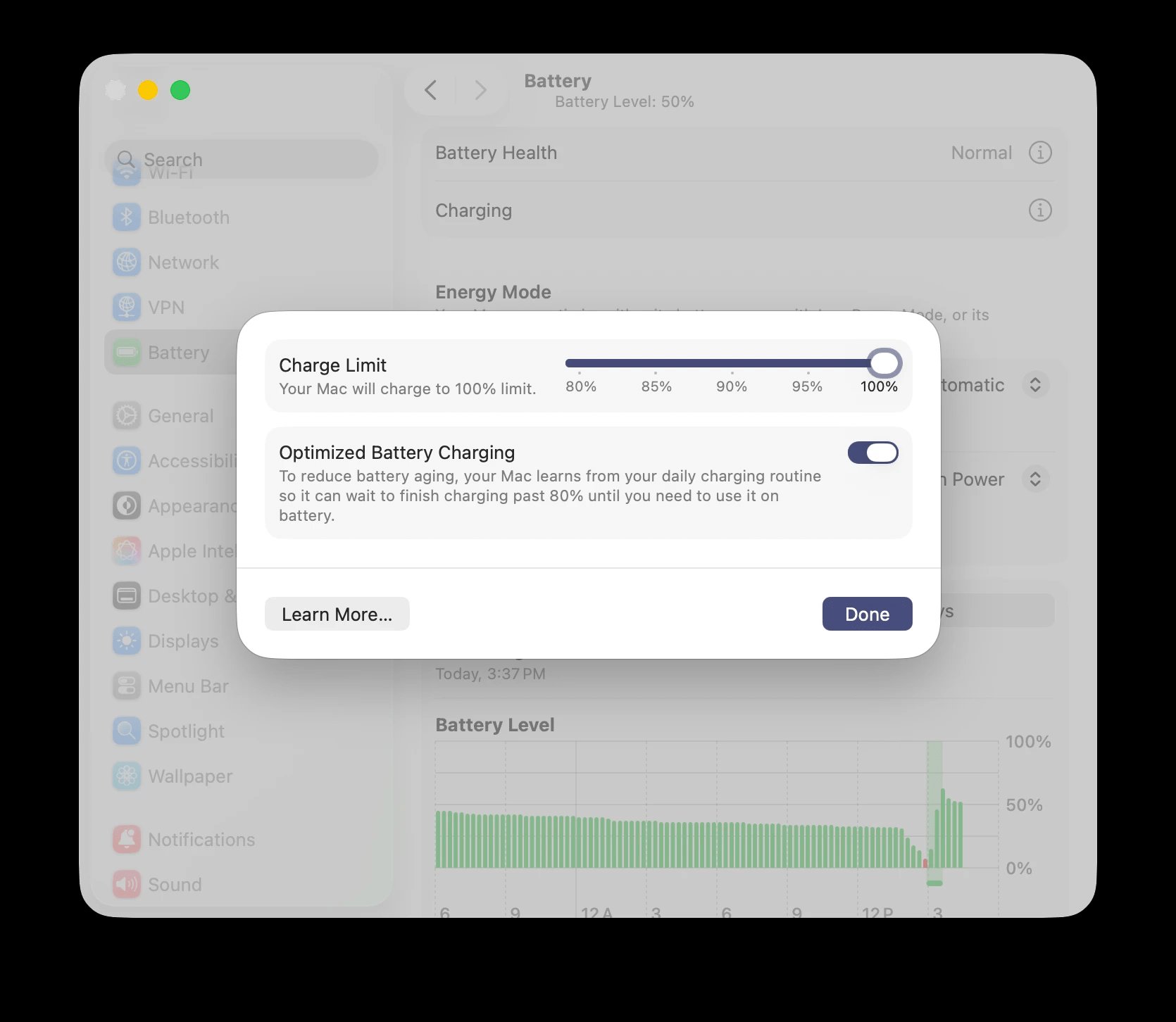 macOS 26.4 brings battery Charge Limit to the Mac and Shortcuts - 9to5Mac