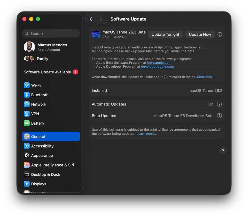 macOS Tahoe 26.3 beta 2 now available, here’s what to expect - 9to5Mac