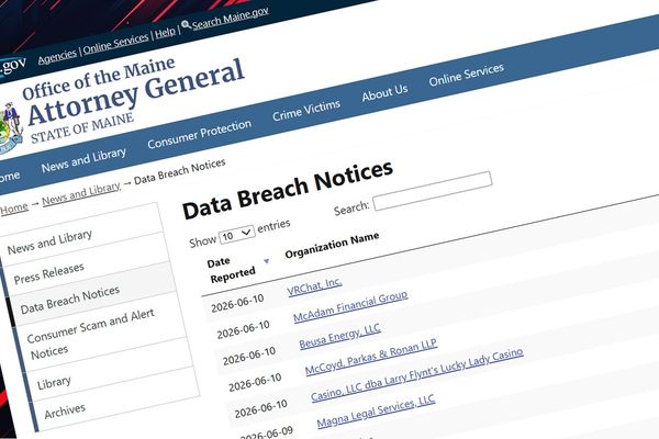 Maine's breach disclosure portal gets weaponized for fake breach claims