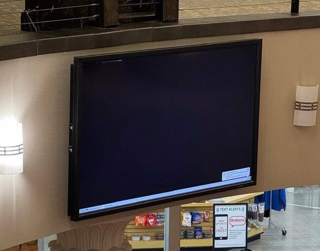 Windows Activation message on digital signage