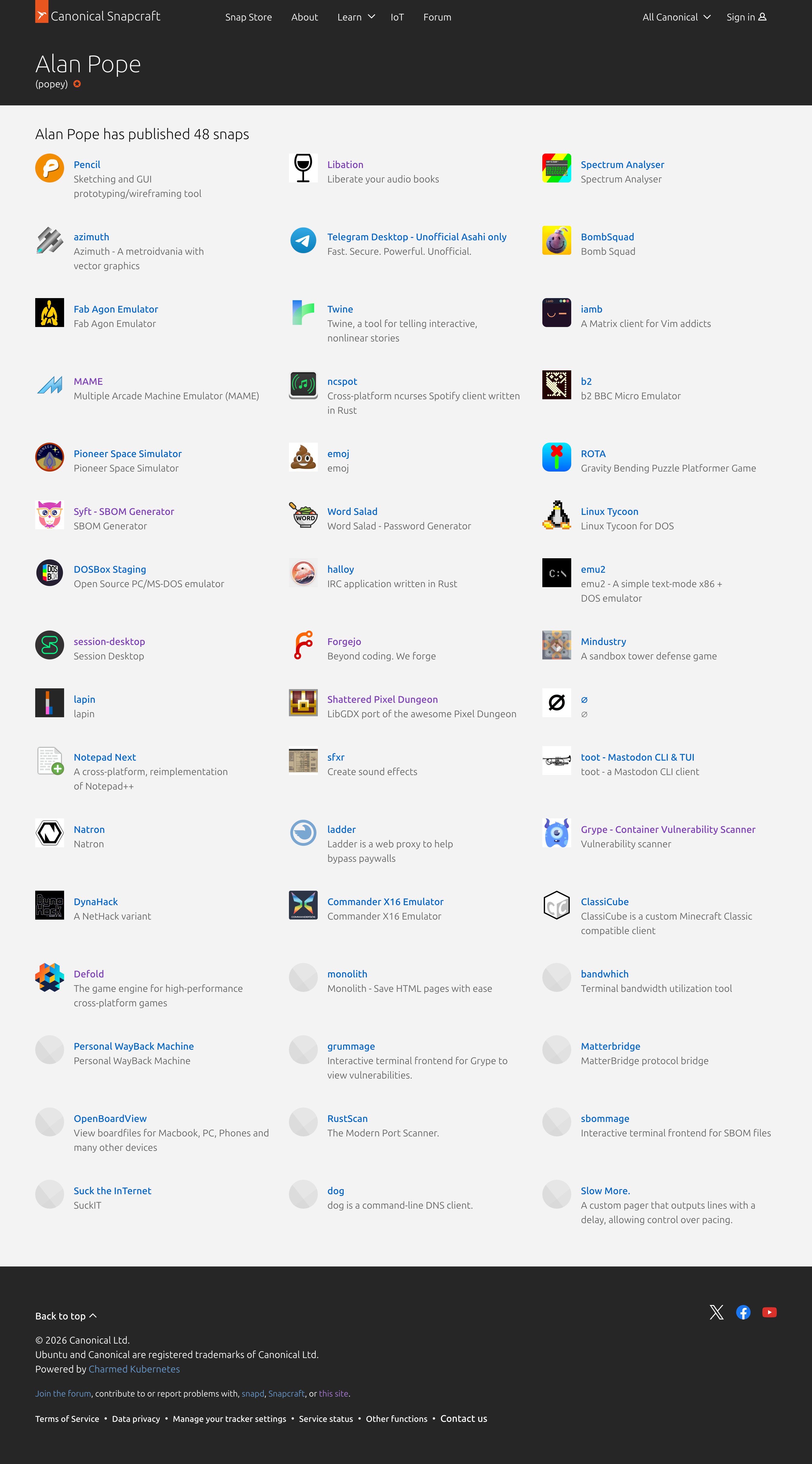 popey’s publisher page