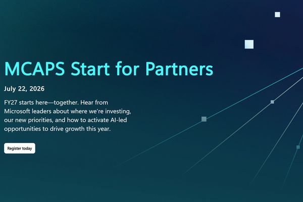 Microsoft to brief partners on FY27 AI agent strategy at MCAPS Start