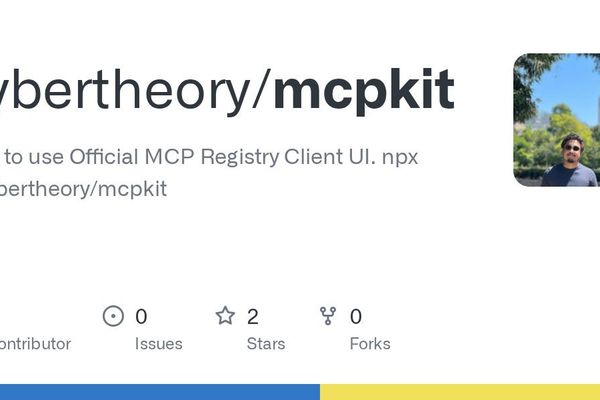 MCP Kit Emerges as Official Registry Client for Unified AI Development Experience