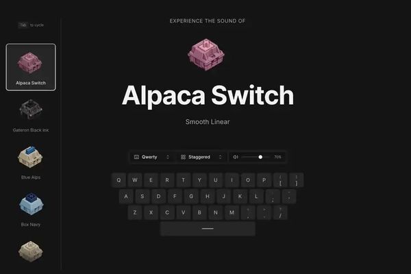 Mechanical Keyboard Switch Sound Showcase Highlights Niche Audio Engineering