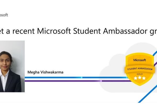 From Student Ambassador to AI Leader: Megha Vishwakarma's Journey with Microsoft