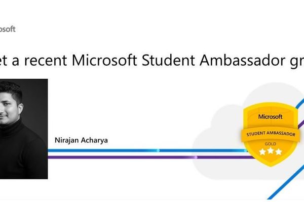 From Student Ambassador to AI Leader: Nirajan Acharya's Journey with Microsoft Tools