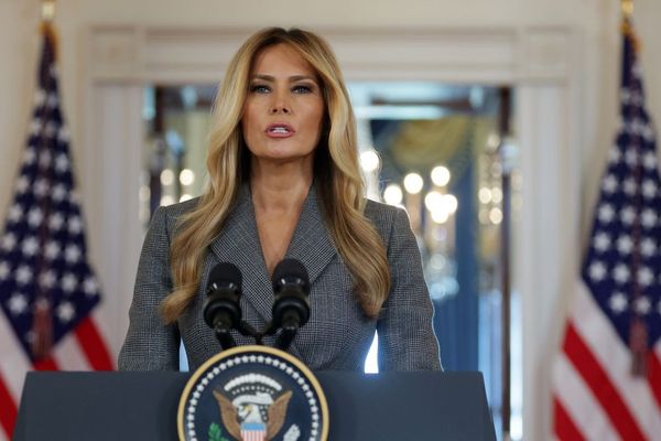 Melania Trump Denies Epstein Connection in Rare White House Address