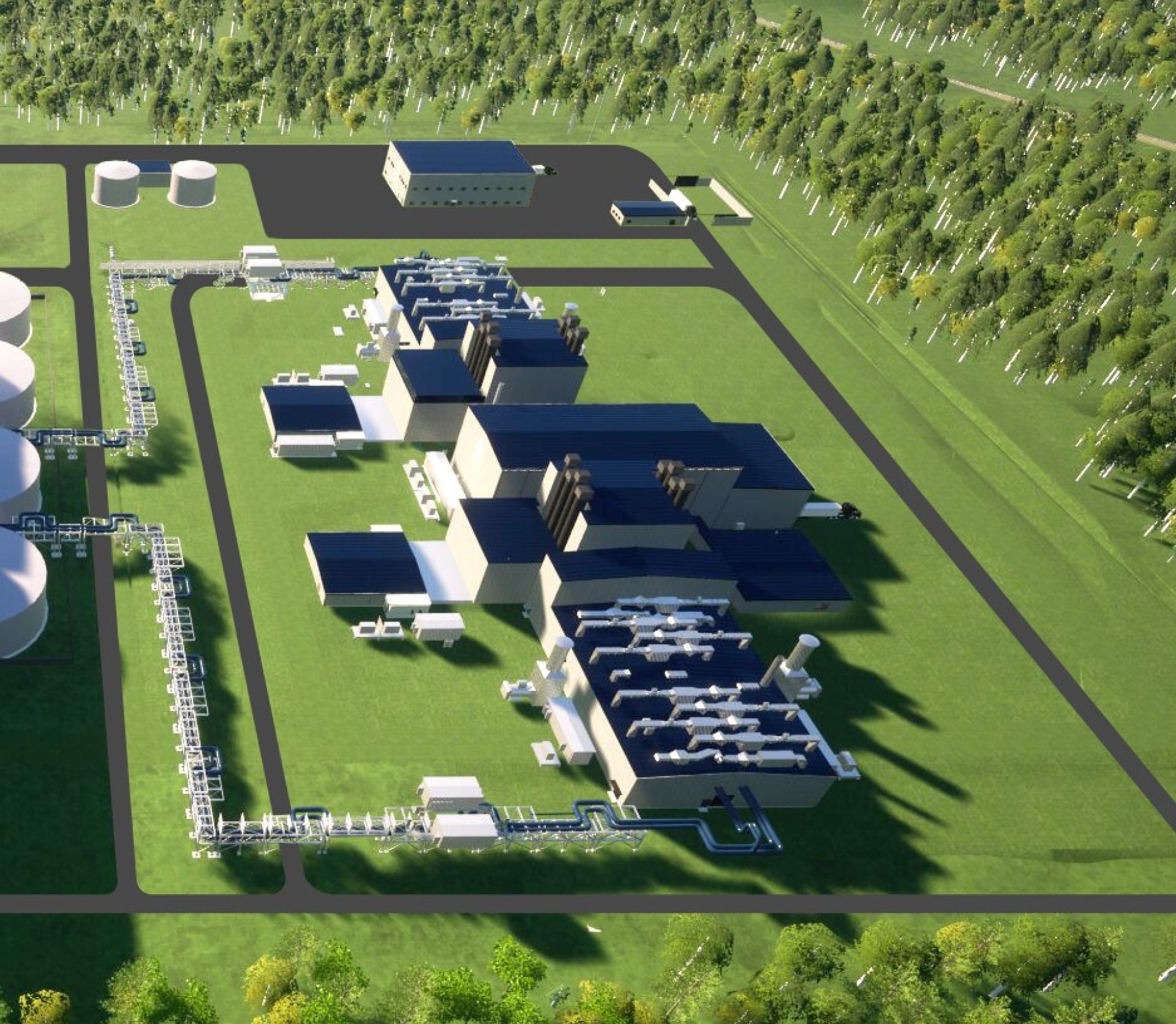 Image of TerraPower Natrium Plant