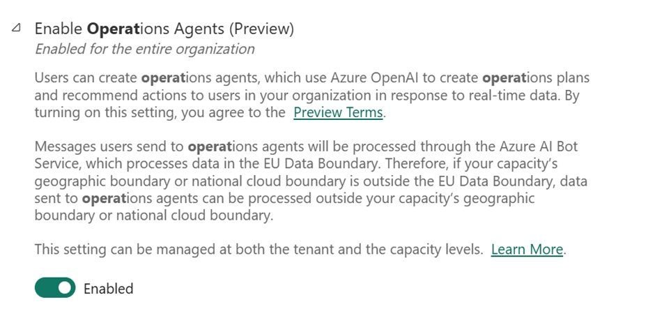 Microsoft Fabric Operations Agent Step by Step Walkthrough | Microsoft Community Hub