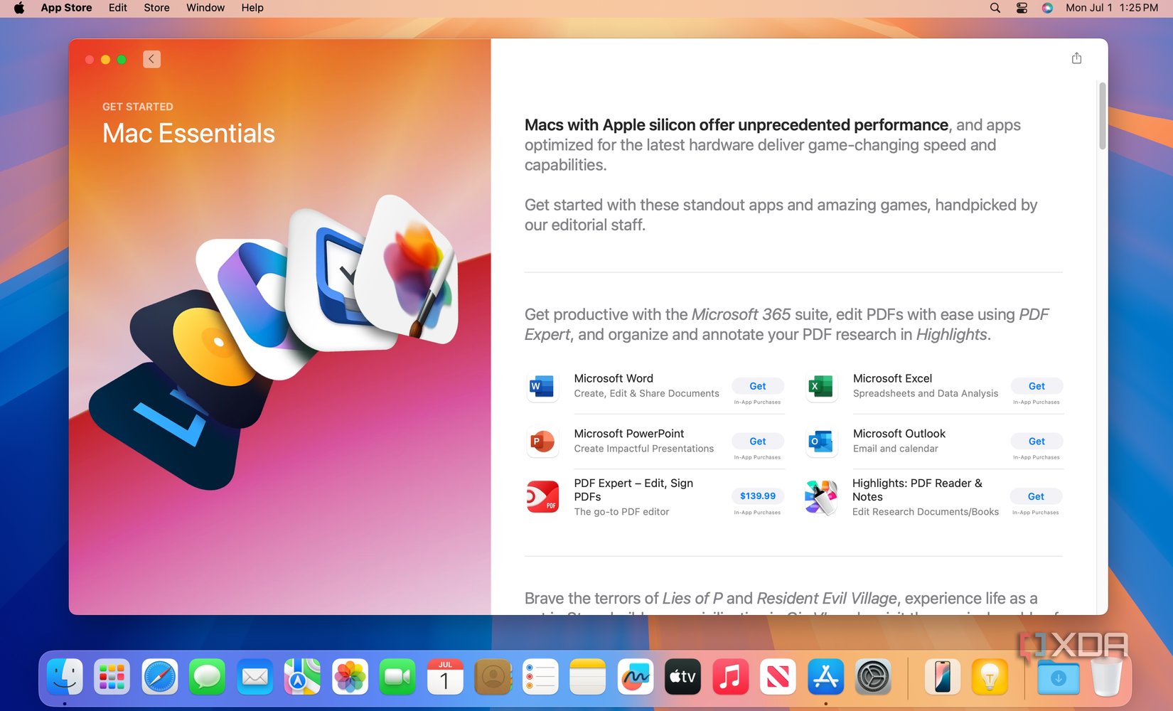 The App Store in macOS Sequoia beta 2.